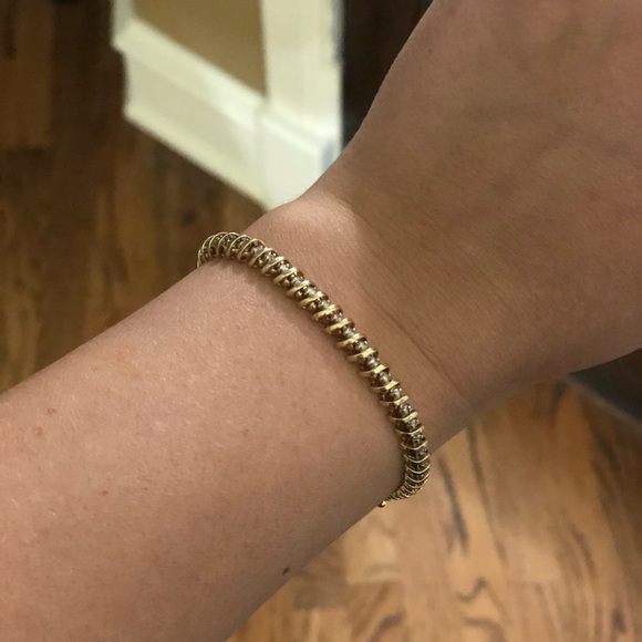 Jewelry - 14K diamond tennis bracelet